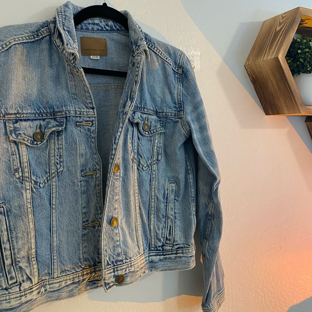 american eagle denim jacket